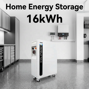 Batería de Almacenamiento Solar EXLIPORC de 16 kWh, 51.2 V, 314 Ah, Sistema de Energía Doméstica con BMS Inteligente, Compatible con Inversores Growatt - Product Image 1
