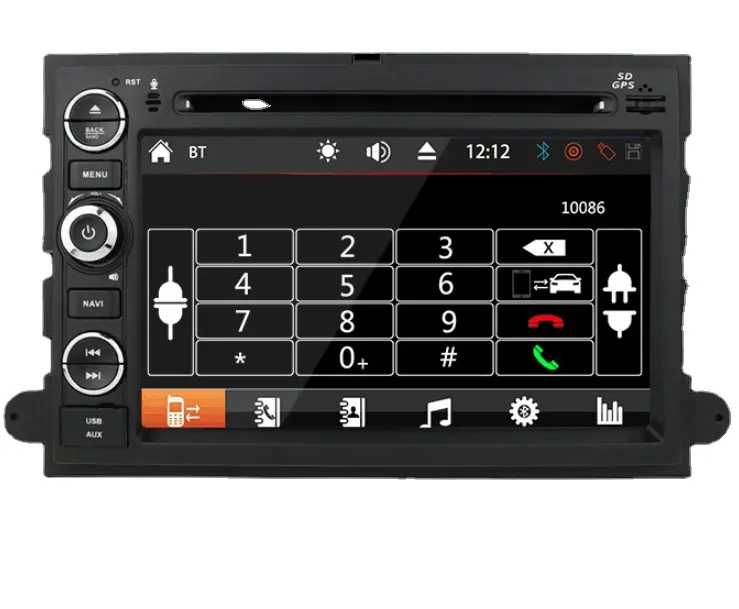 Автомобильный навигационный трансграничный GPS автомобильный DVD-плеер TFT экран 7-дюймовый автомобильный DVD-плеер