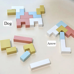 Jeu éducatif pour enfants multifonctionnel 4-en-1 <span class=keywords><strong>bateau</strong></span> <span class=keywords><strong>pirate</strong></span> jouets 3D Machine Puzzle planche à dessin pour jouets de 3 à 6 ans - Product Image 5