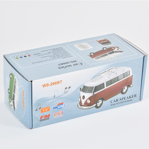 Altavoz inalámbrico de juguete creativo, dispositivo electrónico con luz LED intermitente para coche, <span class=keywords><strong>Taxi</strong></span> y autobús - Product Image 5