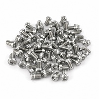 Vis Torx à tête chanfreinée pour couteau pliant M2.5 x 3.8mm, vis de précision métriques en acier pour manche, entièrement personnalisables