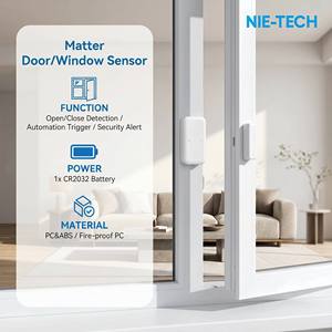 Großhandel Matter Protocol Smart Tür- und <span class=keywords><strong>Fenstersensor</strong></span> für Heimsicherheitssystem Drahtloser Kontaktalarm Alexa Google Apple <span class=keywords><strong>HomeKit</strong></span> - Product Image 2