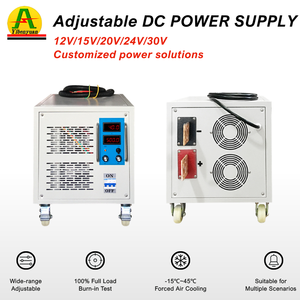 Alimentation CC variable haute efficacité 400A 12KW, redresseur à découpage haute fréquence, 90% d'efficacité, refroidissement par air forcé pour - Product Image 1