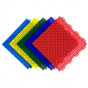 <b>Plastic</b> Interlocking Outdoor Floor <b>Tiles</b> for Playground - Product Image 1