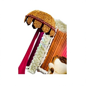 La mayoría de tendencia Mehndi decoración paraguas hermoso y colorido Sangeet decoración paraguas impresionante Mehndi tema decoración con paraguas - Product Image 1