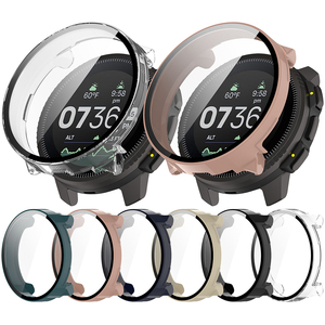 Enjoy Pretty PC + Funda de vidrio templado para Suunto VERTICAL Correa de reloj inteligente Protector de pantalla completo Cubierta de reloj - Product Image 1