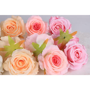 Cabeza de Flor Artificial Rosa Reina Tailandesa de 10cm, Seda de Alta Simulación, Decoración para Bodas, Accesorio para el Cabello, Manualidades DIY - Product Image 3