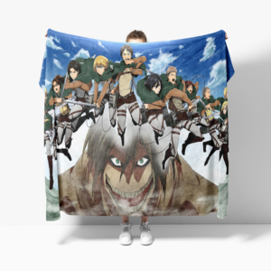 Couverture personnalisée avec vos photos. Couvre-lit en flanelle imprimé numériquement pour l'été et l'hiver. Conception de logo publicitaire de dessin animé - Product Image 1