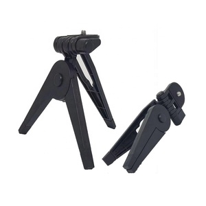 Mini Trípode Plegable de Escritorio con Soporte de Tornillo de 1/4" para Cámaras DSLR, Smartphones, Cámaras de Acción, <span class=keywords><strong>GoPro</strong></span>, Insta360, DJI Osmo 6, <span class=keywords><strong>Webcam</strong></span> - Product Image 4