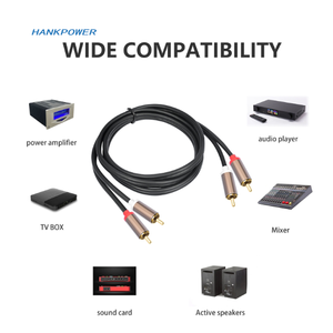 Yüksek kalite <span class=keywords><strong>RCA</strong></span> ses kablosu <span class=keywords><strong>2</strong></span> <span class=keywords><strong>RCA</strong></span> <span class=keywords><strong>2</strong></span> <span class=keywords><strong>RCA</strong></span> 24K altın kaplama erkek ses kablosu 1m 2m 3m - Product Image 4