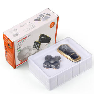 Rasoir électrique pour la tête et le corps, rechargeable sans fil, tête <span class=keywords><strong>de</strong></span> mort, tête chauve, dos, rasoir étanche avec lames rotatives - Product Image 6