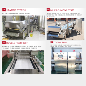 Công Nghiệp Tự Động Khoai Tây Chiên Giòn Khoai Tây Chiên Khoai Tây Chiên Liên Tục Sâu Nồi Chiên Lạc Máy - Product Image 5