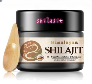 Résine de Shilajit de qualité or de l'Himalaya, très demandée, 85+ oligo-éléments, acides fulvique et humique |   Énergie, concentration et soutien à la récupération - Product Image 1