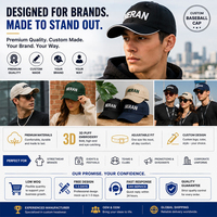 Groothandel op maat gemaakte baseballcap met logo, acid wash katoen, verstelbaar, denim, sport, gewassen zwart, vintage dad hat