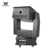 Proyector Láser RGB DMX ILDA para Exteriores, Resistente al Agua IP65, 20W 30W 40W 60W 80W 100W, Cabezal Móvil, para Hoteles, Edificios y Monumentos