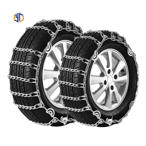 Chaînes à <span class=keywords><strong>neige</strong></span> en acier au manganèse YIDU, universelles, antidérapantes pour pneus de <span class=keywords><strong>voiture</strong></span> d'hiver, 2 pièces par ensemble, applicables aux berlines/SUV/camions, neuves - Product Image 3