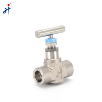Alta presión 6000psi Acero inoxidable 316 General Hidráulico 1/4 Pulgadas Válvulas de aguja de control para petróleo