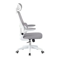 Chaises de bureau de direction de luxe au design moderne, ergonomiques, en maille, dossier haut