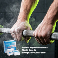 VIGFIT OEM Craie blanche extra-large non polie, douce et croquante, pour la gym et le sport, bloc de craie sportive, emballage personnalisé