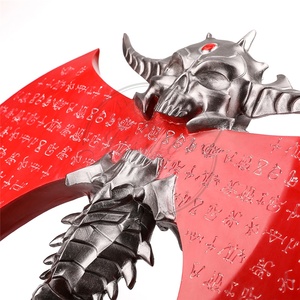 Accessoire de cosplay Doom Eternal, hache argentée en fibre de verre Marauder - Product Image 4