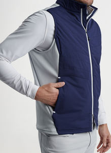 Gilet morbido da uomo con ricamo personalizzato e traspirante, giacca senza maniche a prova di vento, per escursioni da viaggio e Golf - Product Image 3