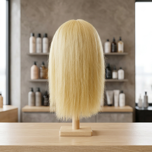 Perruque Bob en gros, cheveux humains blonds, styles courts, longs, raides, afro, ondulés profonds, dentelle frontale HD 13x6, vietnamien, brésilien - Product Image 2