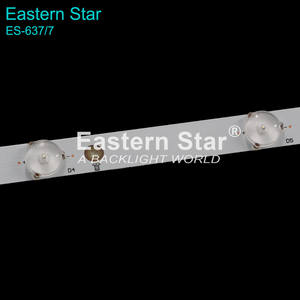 Barre de LED ES-637 LB-PF3030-GJD2P53153 TV 32 pouces pour <span class=keywords><strong>PHIL</strong></span> IPSS LE32S5970 3 pièces/ensemble 620MM TV LED rétro-éclairage - Product Image 5