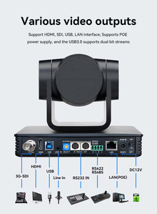 Caméra PTZ 4K à suivi automatique IA pour salle de conférence, enseignement en ligne en direct, diffusion compatible OBS/vMix/Zoom MC8420 4K Auto - Product Image 6