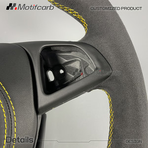 Volant personnalisé en carbone mat pour Mercedes-Benz Classe C, Classe E, AMG W205, W213, A45, C43, C63, GT S, C, GLA, GLC, GLE 2015-2018 - Product Image 4