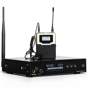 Système de monitoring intra-auriculaire sans fil UHF professionnel J8820 à prix usine OEM avec fonction de monitoring pour scène et studio d'enregistrement - Product Image 1