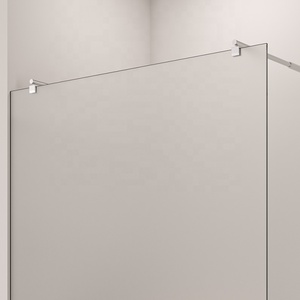 Pantalla de <span class=keywords><strong>ducha</strong></span> personalizada <span class=keywords><strong>para</strong></span> baño con vidrio esmerilado de 10mm de espesor - Product Image 2