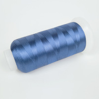 Fil de broderie en polyester trilobal teint FDY 150D/2/3 225D/2 pour le tissage et le tricotage