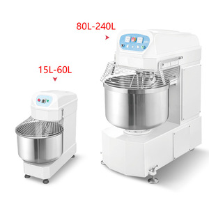 Nueva Mezcladora de Harina Automática de Acero Inoxidable de 35L, Máquina para Hacer Masa, Mezcladora de Pan Pequeña, Máquina para Hacer <span class=keywords><strong>Pizza</strong></span>, Uso Comercial en Panadería - Product Image 2