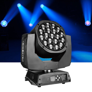 Strava — projecteur de lumière à tête mobile, éclairage de scène LED couleur RGBW, 4 en 1, filtre le grand zoom K10, 19x15w, - Product Image 2
