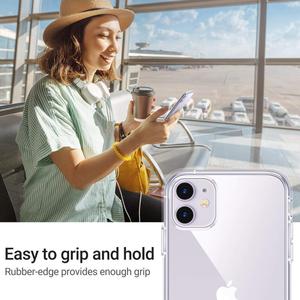 Siêu lai Tương thích với <span class=keywords><strong>iPhone</strong></span> 11 trường hợp, trong suốt PC Cover quay lại trường hợp điện thoại cho <span class=keywords><strong>Iphone</strong></span> 11 12 13 14 trường hợp khó khăn pha lê rõ ràng - Product Image 4
