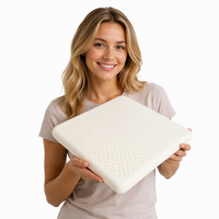 Coussin de siège carré Zenmoon en latex pour chaise de bureau, design moderne et minimaliste, lavable, pour une assise prolongée