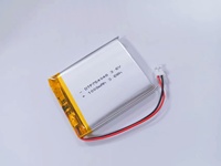 Baterai Lithium OEM DTP754048 LiFePO4 LFP Pouch Cell 3.6V 1000mAh 3.6Wh Isi Ulang Soft Pack Sel Lithium-Ion untuk Elektronik