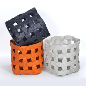 Cesta nórdica tejida a mano <span class=keywords><strong>para</strong></span> dormitorio, organizador de <span class=keywords><strong>ropa</strong></span> <span class=keywords><strong>para</strong></span> tocador, cesta de almacenamiento, cesto <span class=keywords><strong>para</strong></span> <span class=keywords><strong>ropa</strong></span> <span class=keywords><strong>sucia</strong></span> - Product Image 2