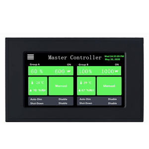 وحدة تحكم إضاءة LED ذكية, وحدة تحكم في إضاءة LED ذكية من 0-10 فولت خافت الضوء الخافت لمصباح LED للنمو وصابورة HPS مع قناة مزدوجة - Product Image 3