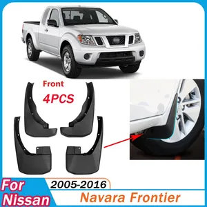 Guardabarros Delanteros y Traseros para Navara 2005-2016, Protector de Salpicaduras, Cubierta Protectora, Kit de Modificación de Carrocería Exterior - Product Image 1
