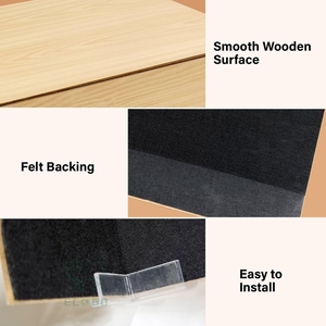 Heavy Duty Waterproof Wooden <b>Wire</b> <b>Shelf</b> Cover Dustproof Storage <b>Rack</b> Protector for Kitchen Garage Office Use - Product Image 4
