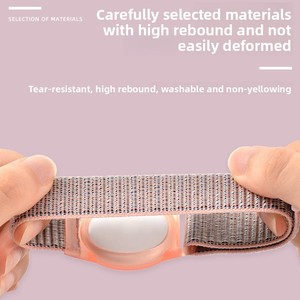 Para Airtag <span class=keywords><strong>GPS</strong></span> cubierta protectora <span class=keywords><strong>niños</strong></span> impermeable correa de nailon <span class=keywords><strong>pulsera</strong></span> dispositivo antipérdida con Apple airtag Tracker <span class=keywords><strong>pulsera</strong></span> - Product Image 4