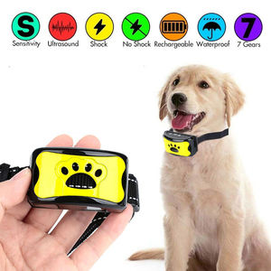 रिचार्जेबल फीचर नायलॉन सामग्री के साथ बैकिंग डॉग ट्रेनिंग कॉलर - Product Image 4