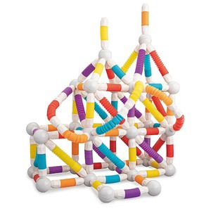 New DIY Versatile Stretchable <b>Plastic</b> Building <b>Blocks</b> for Kids Educational Puzzle Gift for Children - Product Image 1