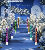 Lampes à bulles aquatiques LED Naxilai 70 cm (27,6 pouces) avec 7 effets lumineux colorés, la lampe sensorielle ultime.