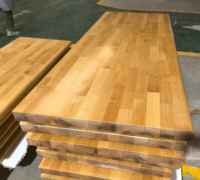Comptoir de boucher peint aux UV dessus de table en bouleau Reshine