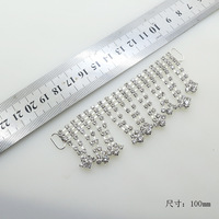 Meilleure vente femmes à la mode Bikini maillot de bain décoratif ventre chaînes chaud métal pendentif strass bouton corps bijoux accessoires