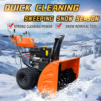 Volnos extérieur jardin sans fil souffleuse à neige balayeuse Portable Diesel Mini prix Ride Machine usage domestique