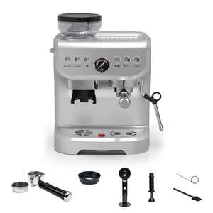 Vente en gros Meilleur distributeur de café Cappuccino manuel semi-automatique Kaffeemaschine professionnel Machine à café expresso pour la maison - Product Image 3