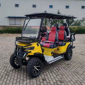 JH CE認証 格安車載ソーラーパネル 7kw 新車 72V 電動バギー リチウム電池 ゴルフカート 電動ミニカー 卸売 - Product Image 1